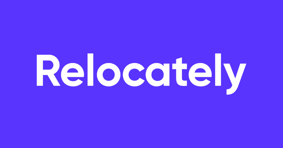 Relocately website homepage built with Framer