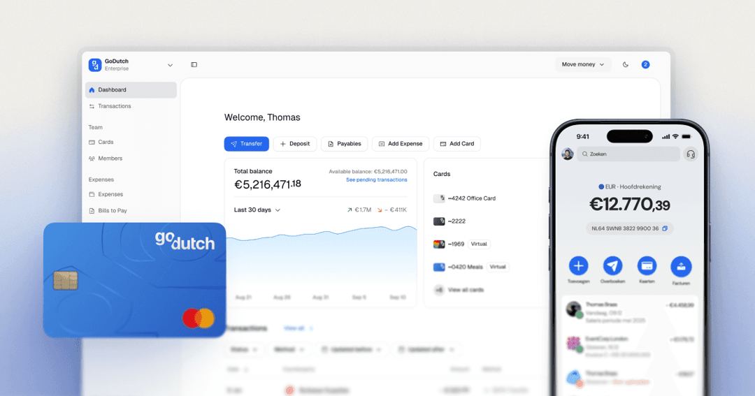 godutch website homepage built with Framer