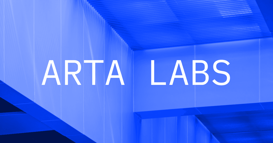 Arta Labs website homepage built with Framer