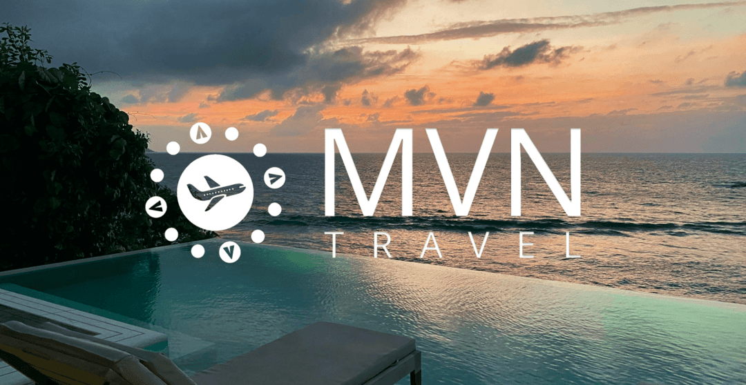 MVN Travel website homepage built with Framer