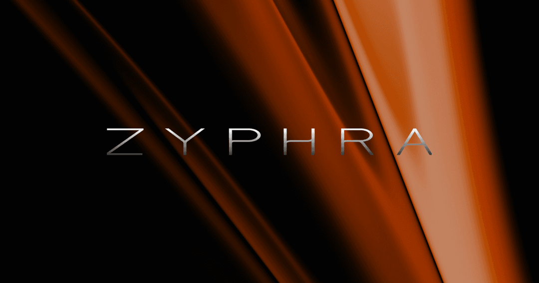 zyphra website homepage built with Framer