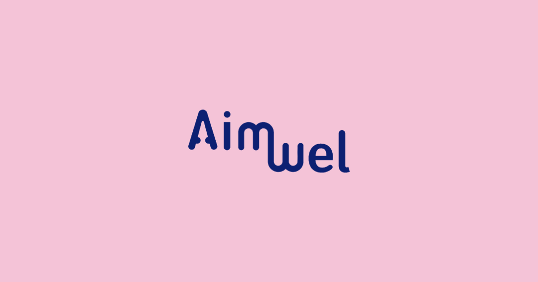 aimwel website homepage built with Framer