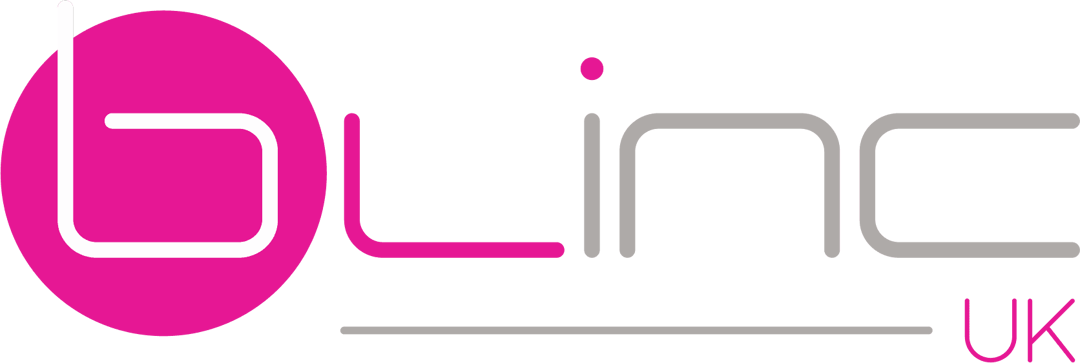 blincref website homepage built with Framer