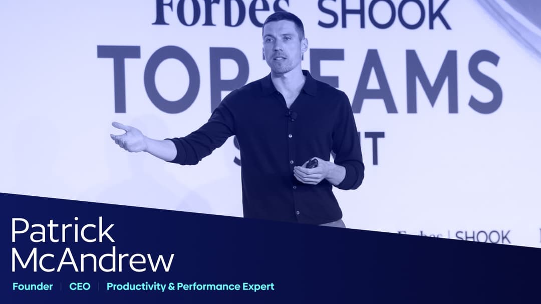 Patrick McAndrew website homepage built with Framer