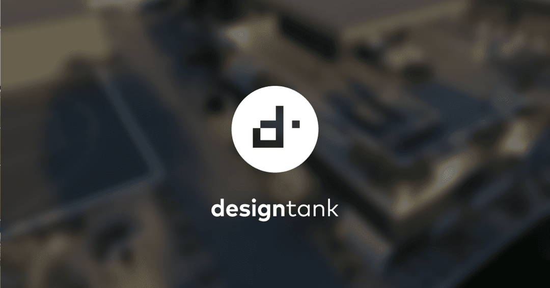 Designtank website homepage built with Framer