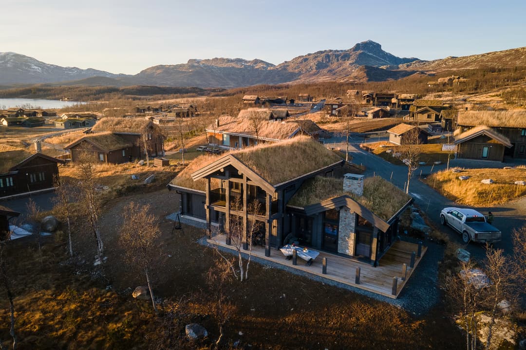 KM Building Log Houses website homepage built with Framer
