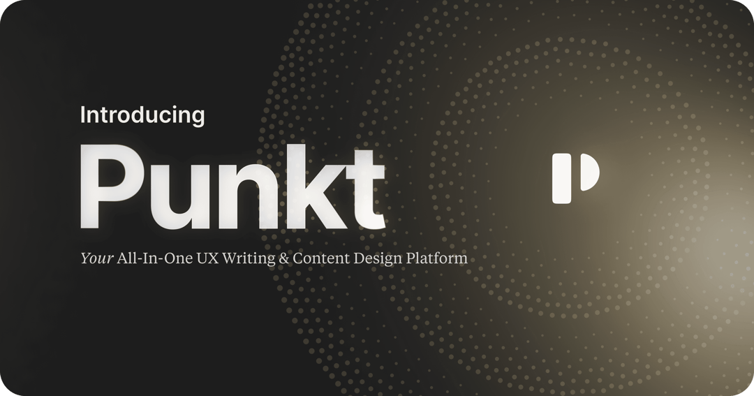 Punkt website homepage built with Framer
