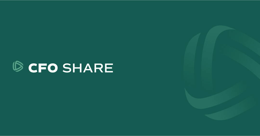 CFO Share website homepage built with Framer