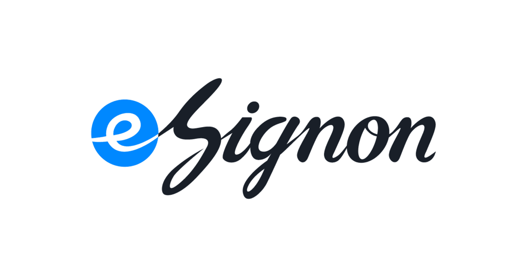 esignon website homepage built with Framer