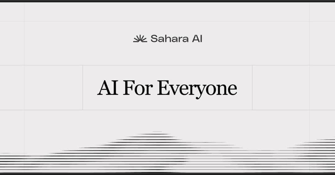 Sahara Labs website homepage built with Framer
