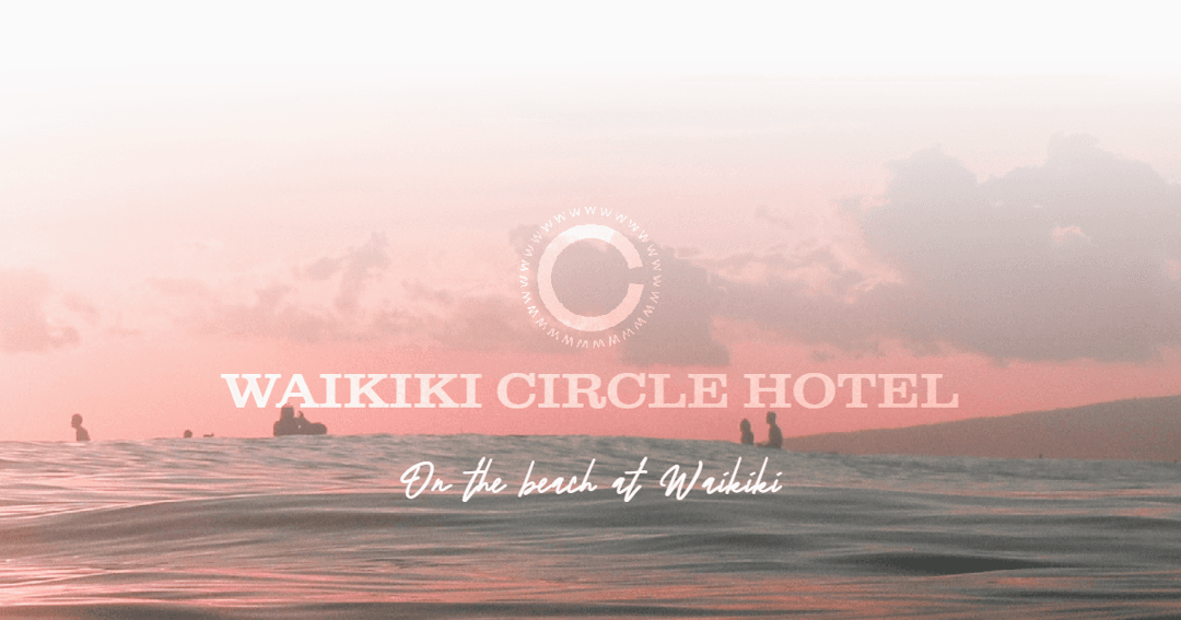 Waikiki Circle Hotel website homepage built with Framer