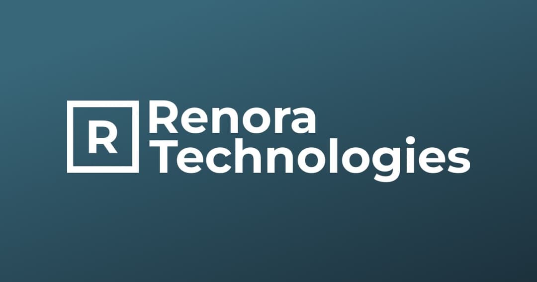 renora website homepage built with Framer