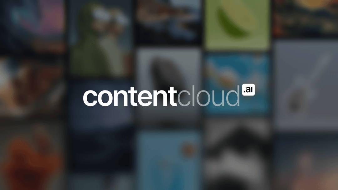 Contentcloud website homepage built with Framer