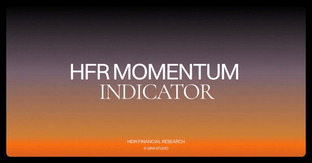 HFR Indicator website homepage built with Framer