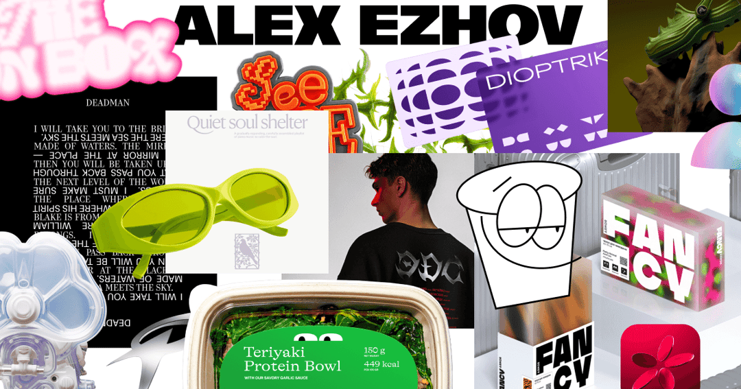 alexezhov website homepage built with Framer