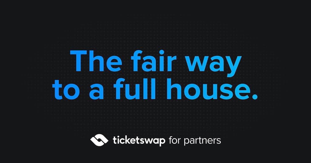 TicketSwap website homepage built with Framer