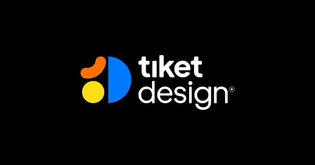 tiket design website website homepage built with Framer