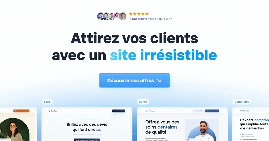 Propulse website homepage built with Framer