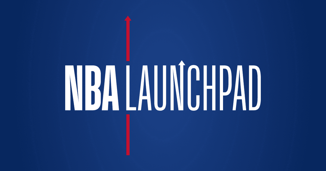 NBA Launchpad website homepage built with Framer