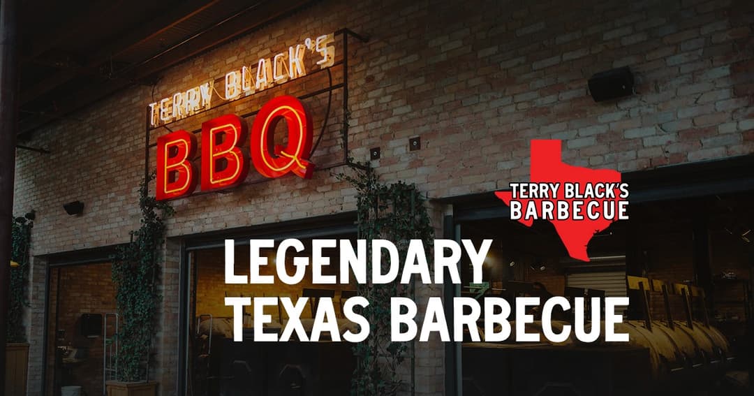 Terry Black's Barbecue website homepage built with Framer