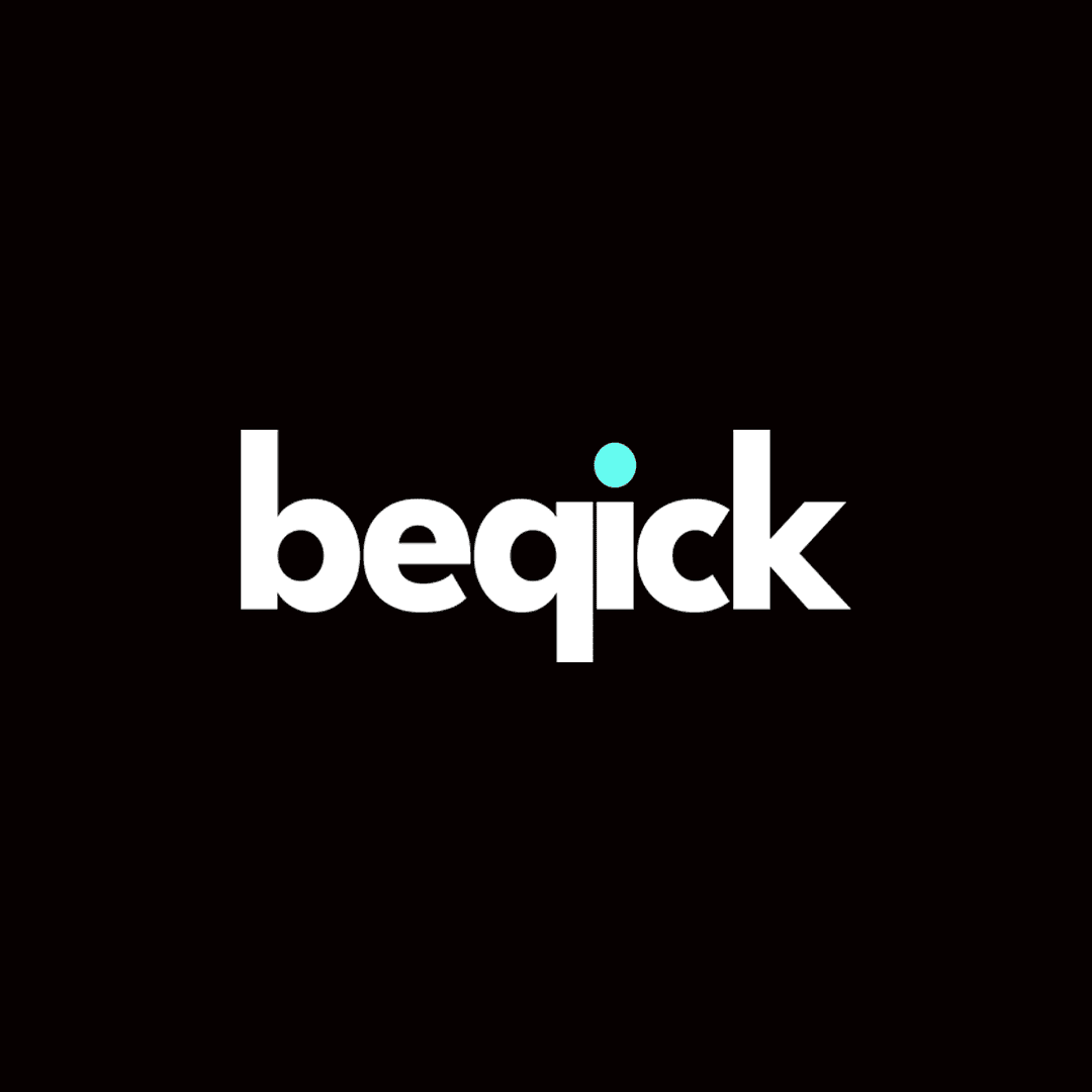 Beqick website homepage built with Framer