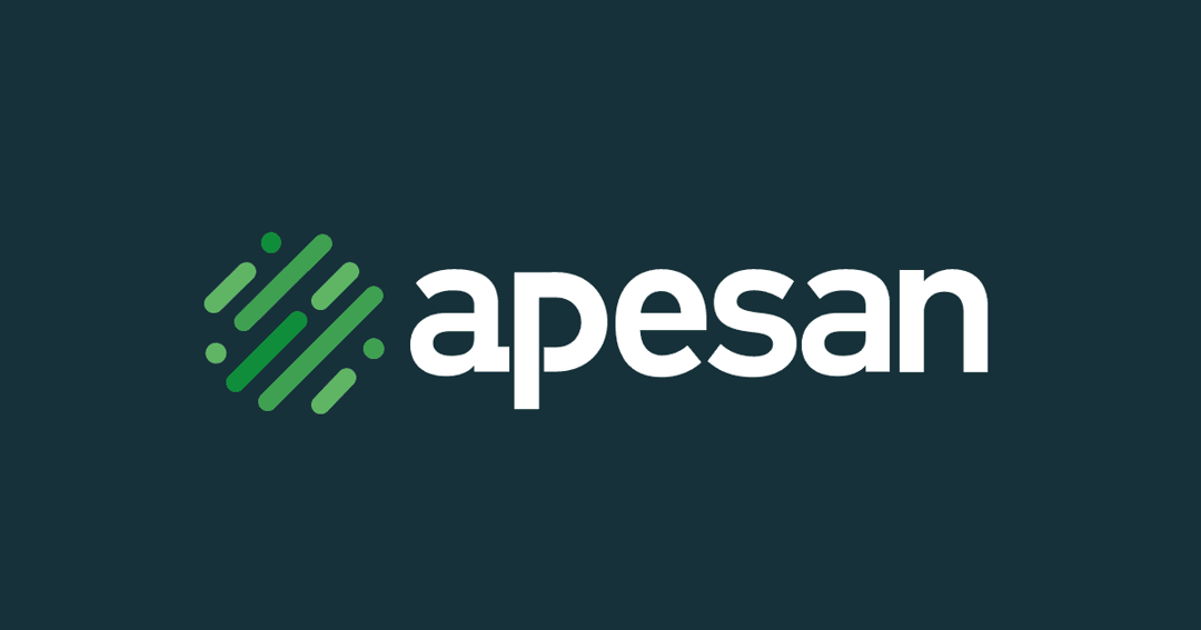 Apesan website homepage built with Framer