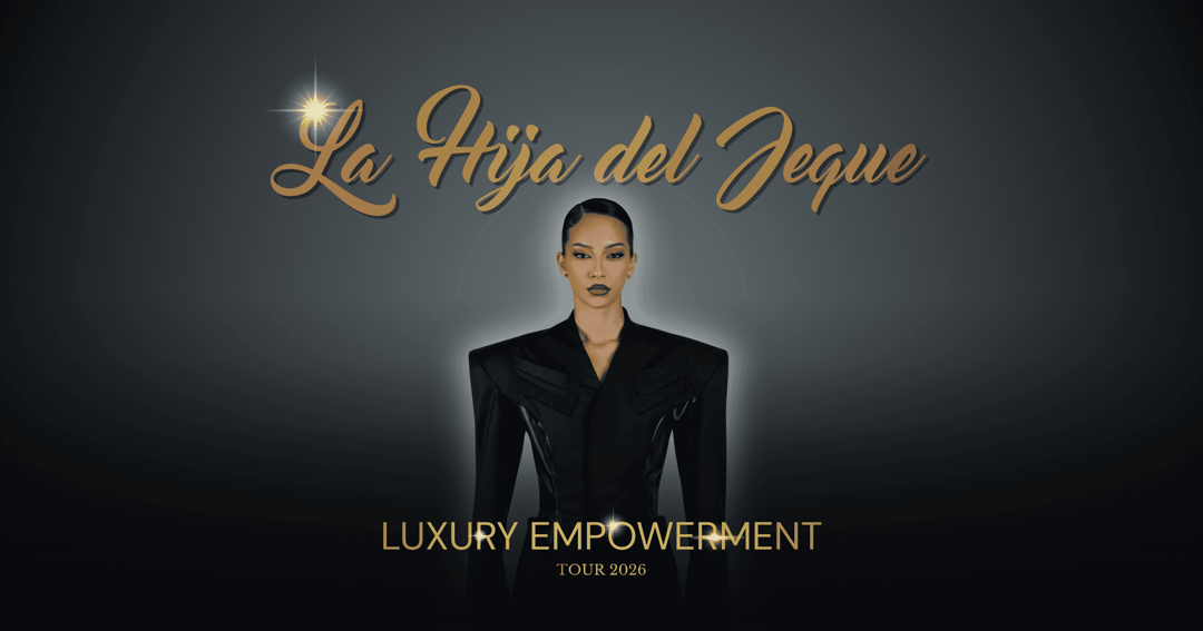 La Hija del Jeque website homepage built with Framer