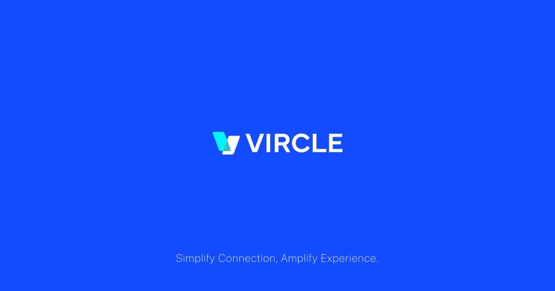 vircle website homepage built with Framer