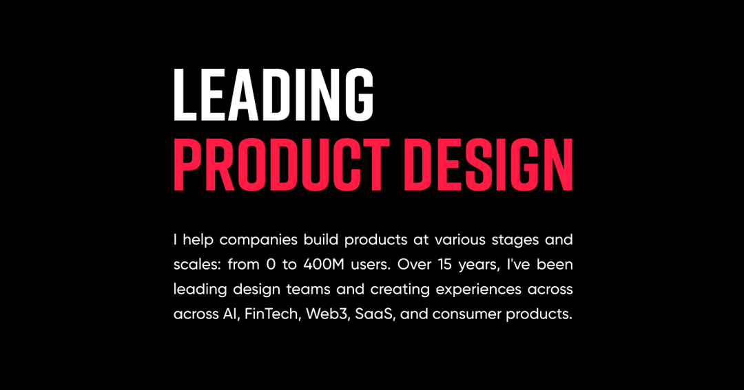 ilyavaravin.com website homepage built with Framer