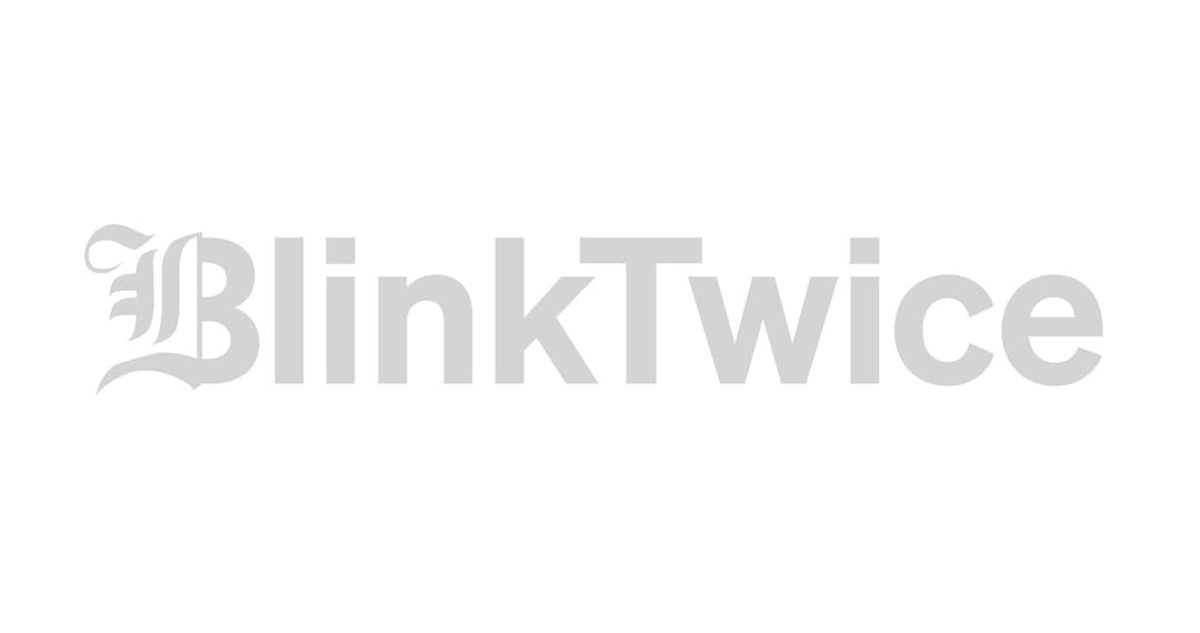 blinktwice.studio website homepage built with Framer