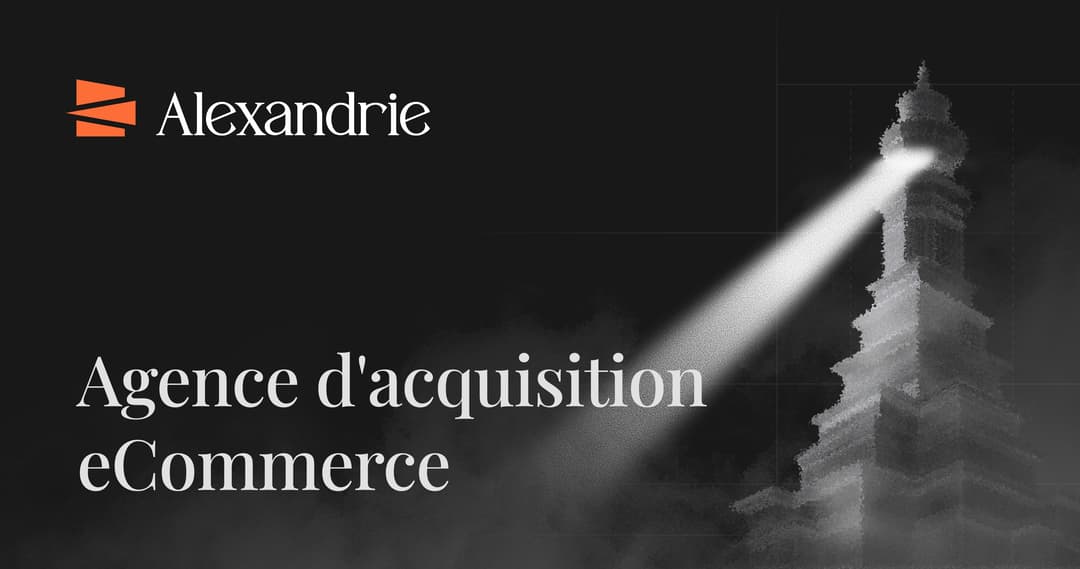 Alexandrie website homepage built with Framer