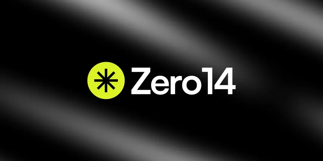 Zero14 website homepage built with Framer