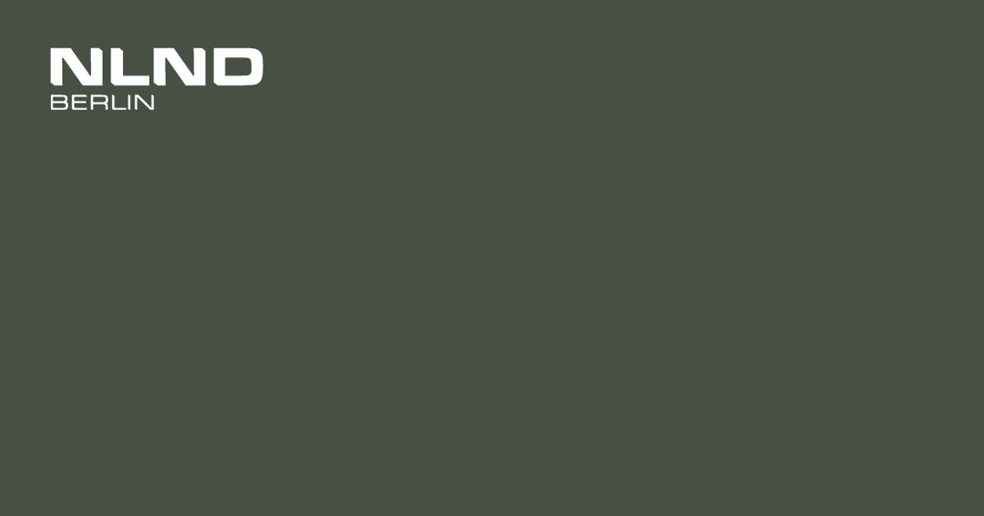 NLND website homepage built with Framer