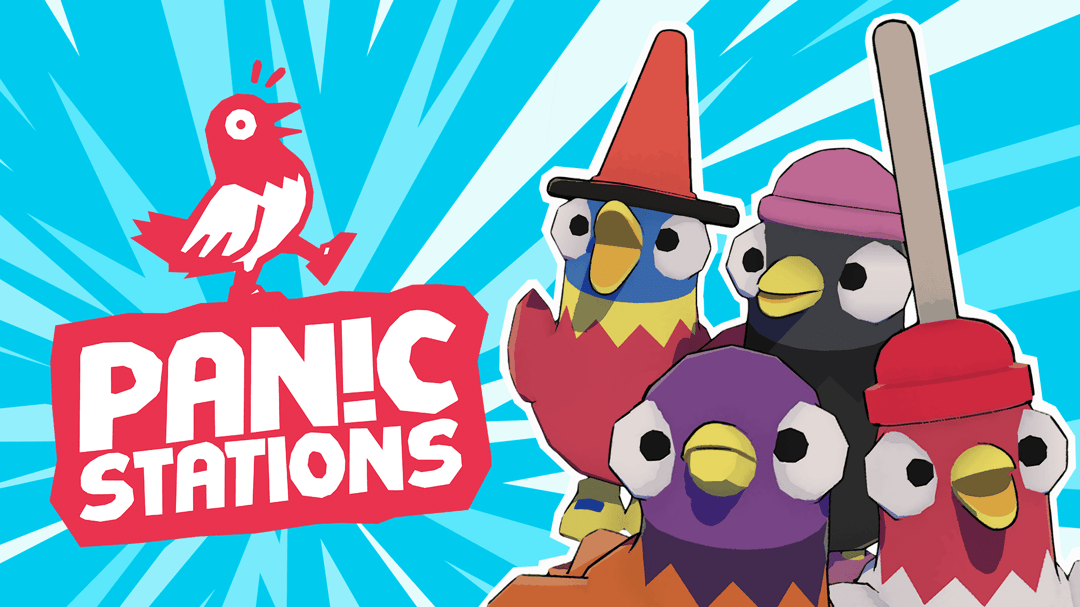 Panic Stations website homepage built with Framer