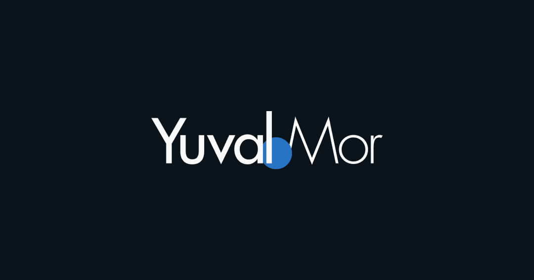 yuvalmor website homepage built with Framer