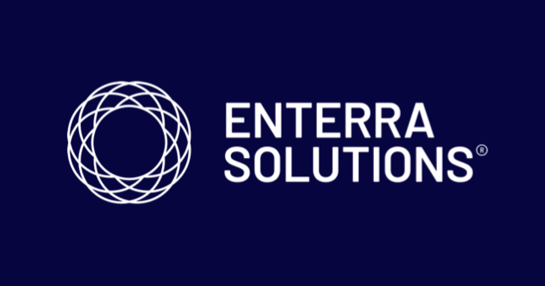 Enterra Solutions website homepage built with Framer