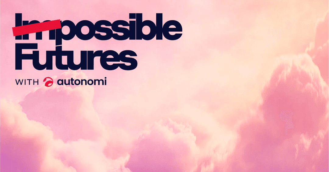 Impossible Futures website homepage built with Framer