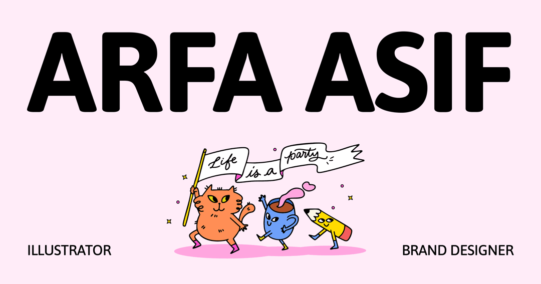 arfaasif.com website homepage built with Framer