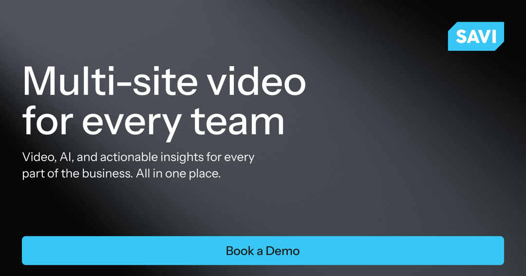 Savi Solution website homepage built with Framer