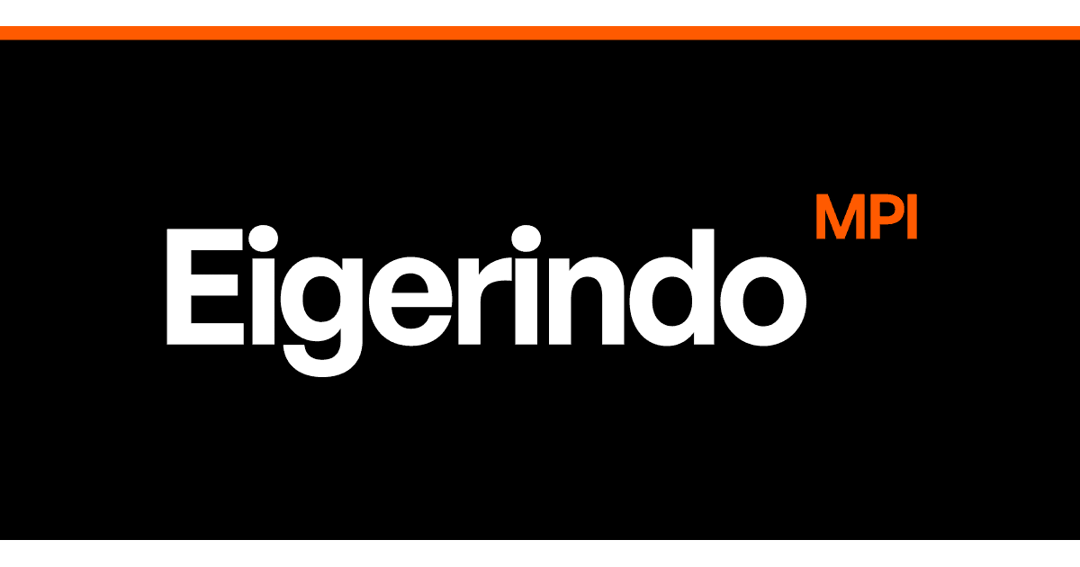 eigerindo website homepage built with Framer