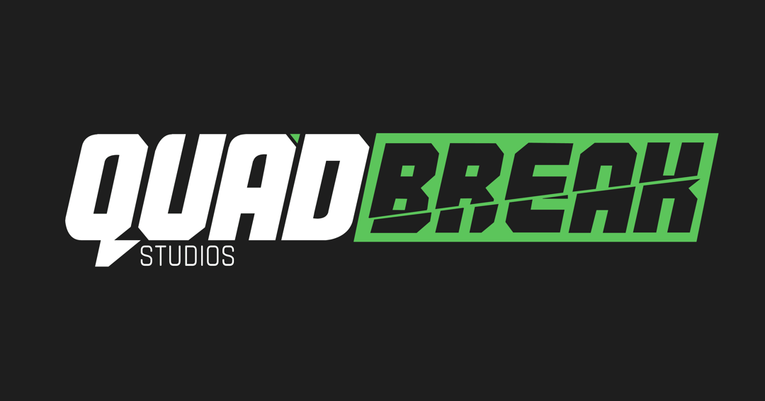 quadbreak.com website homepage built with Framer