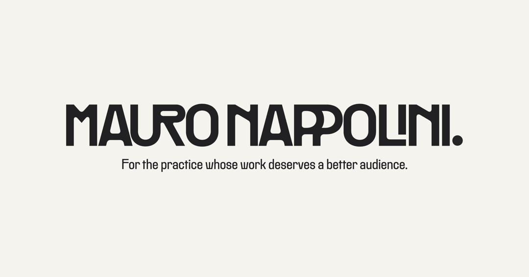 mauro-nappolini.com website homepage built with Framer