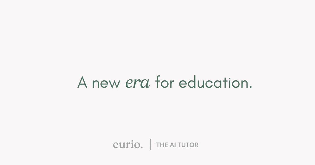 curio.to website homepage built with Framer