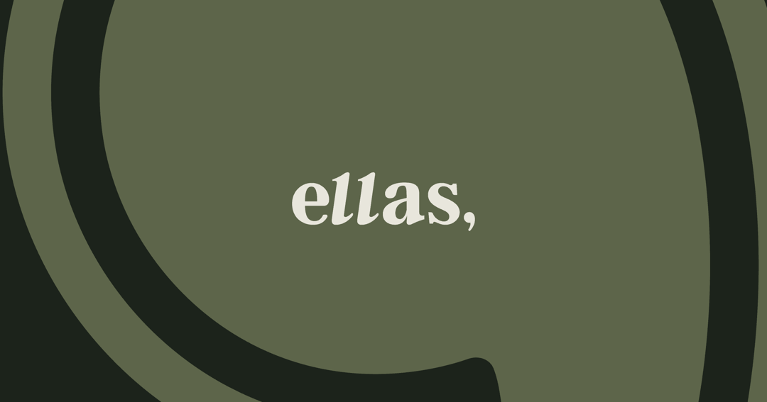 ellas.work website homepage built with Framer