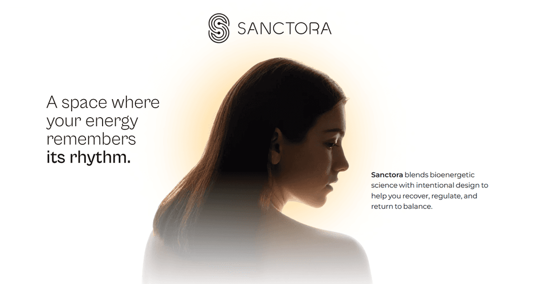 Sanctora website homepage built with Framer