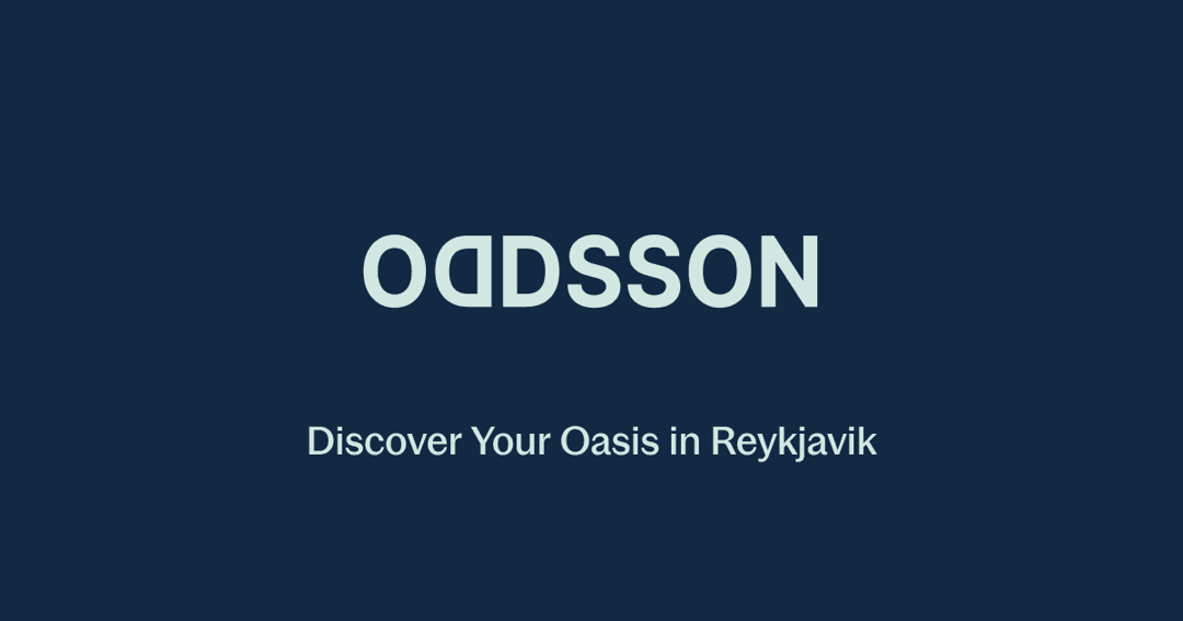Oddsson website homepage built with Framer