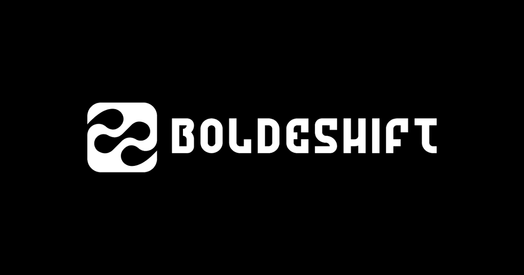 BOLDESHIFT website homepage built with Framer