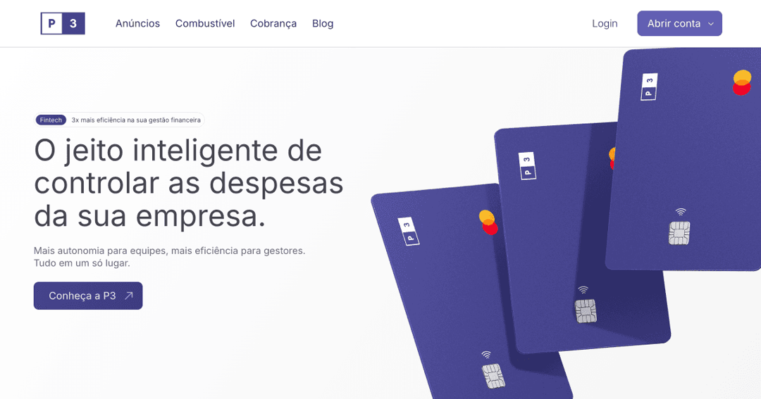 Portão 3 website homepage built with Framer