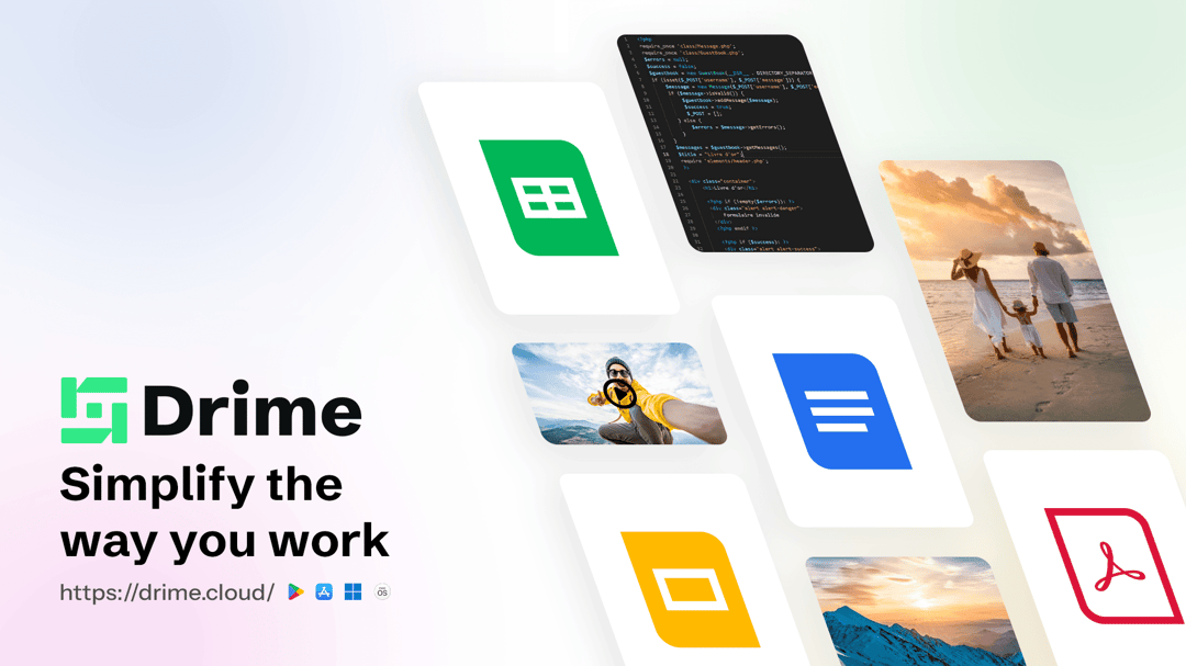 Responsiveness Fix For Drime Cloud website homepage built with Framer