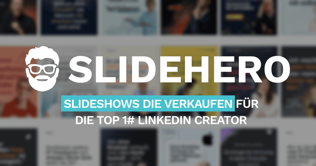 Slidehero website homepage built with Framer
